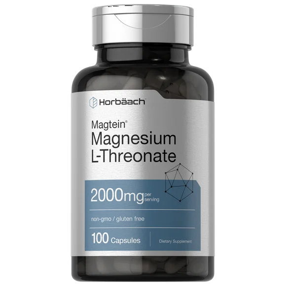 Magnesium L-Threonate Supplement 2000mg 100 Capsules E7334