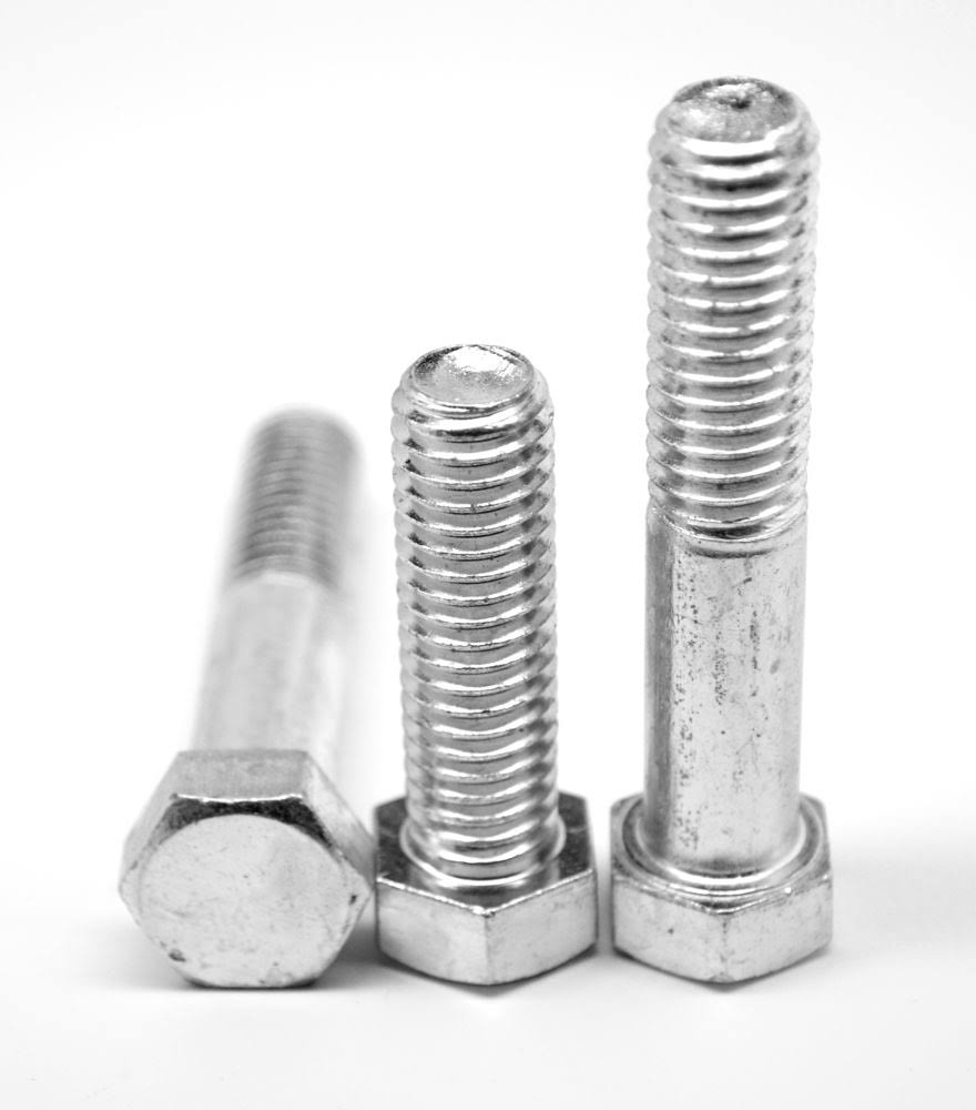 5/8x22-11 x 1x22 Coarse Thread Grade 5 Hex Cap Screw Medium Carbon Steel Zinc Plated Pk 25 C356048