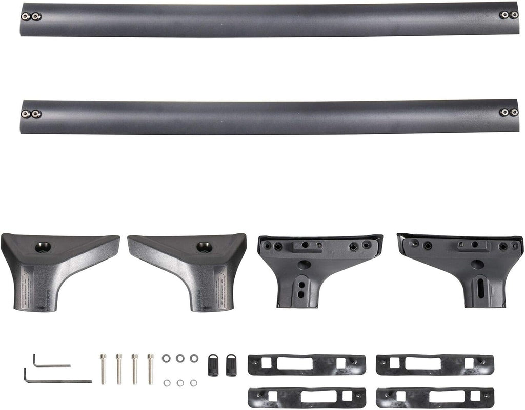 Roof Rack Cross Bars for Toyota RAV4 2019 2022 Aluminum Black R913