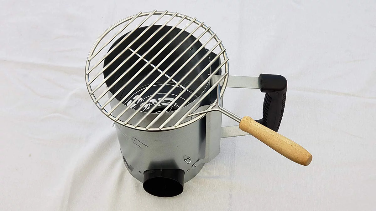 Cooking Grate with Solid Wood Handle F5428
