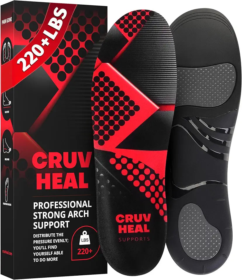 High Arch Support Orthotic Shoe Inserts B202