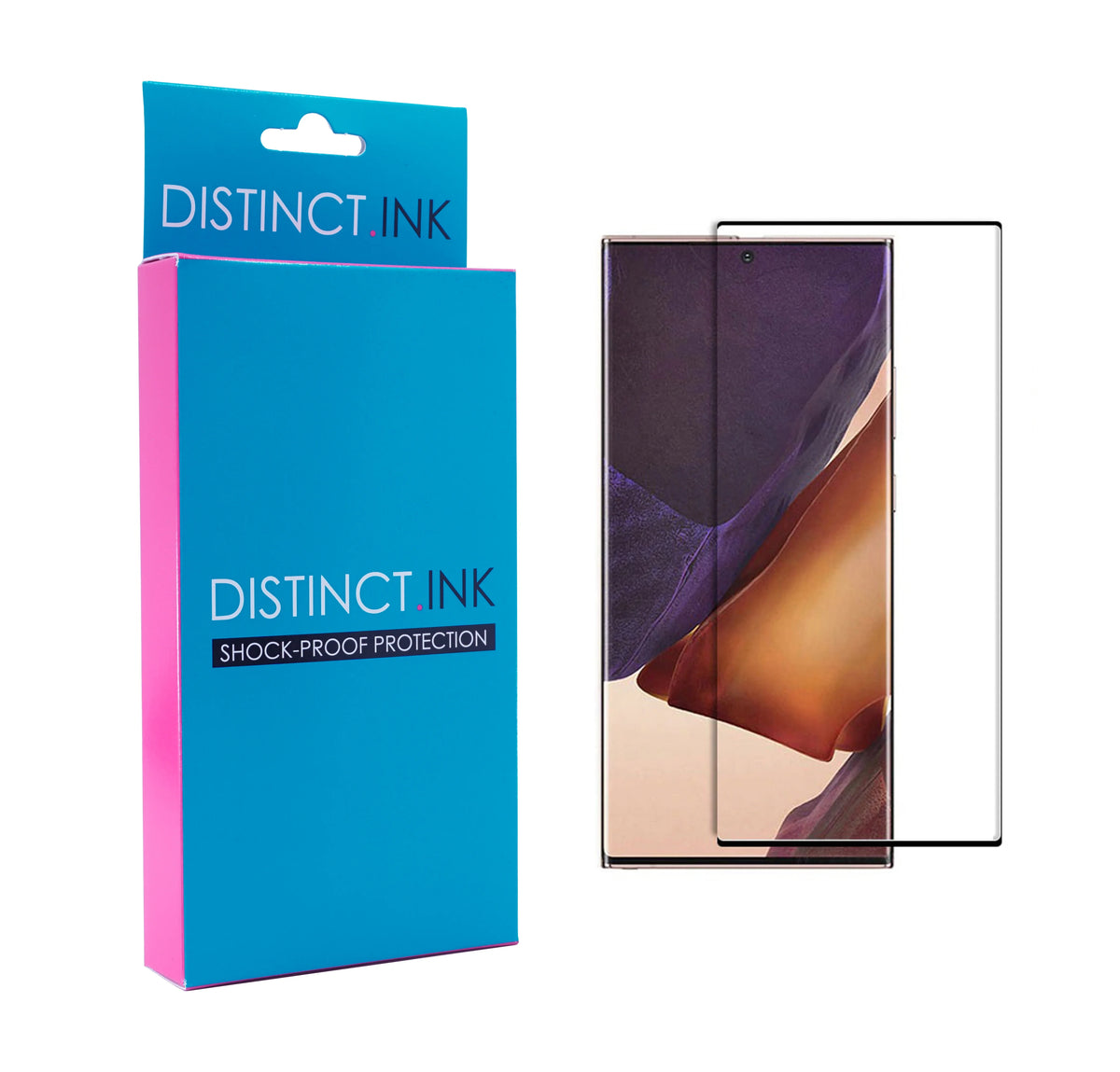 Clear Shockproof Hybrid Case for Samsung Galaxy Note 20 with Tempered Glass Screen Protector C48061
