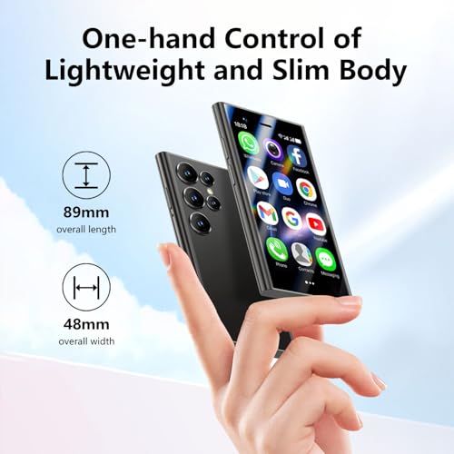 Mini Smartphone with 3.0" HD Screen, 2GB+16GB, Dual SIM R8372