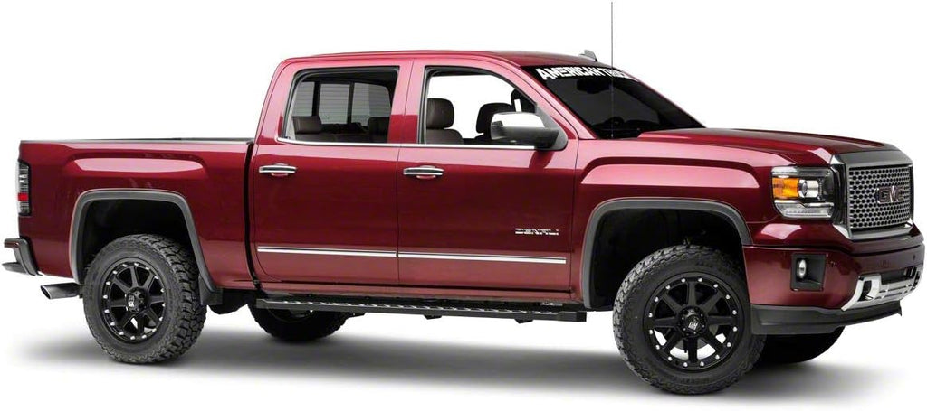 Textured Black Running Boards D689632