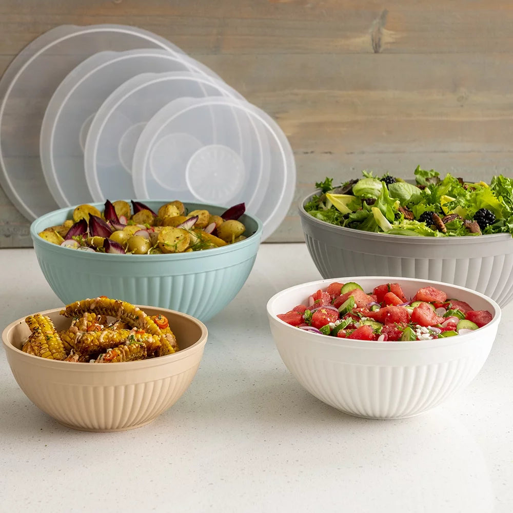 8 Piece Covered Bowl Set W288366