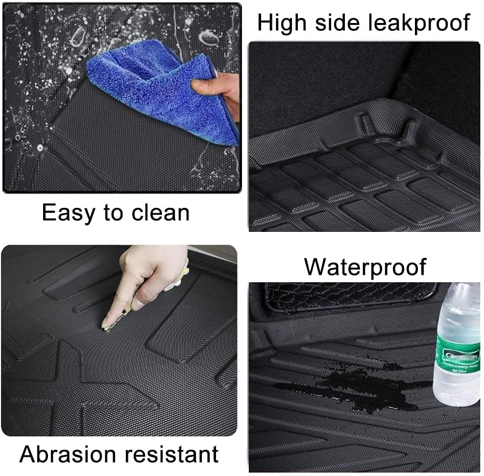 Black All-Weather Cargo Liner Trunk Mat I32652