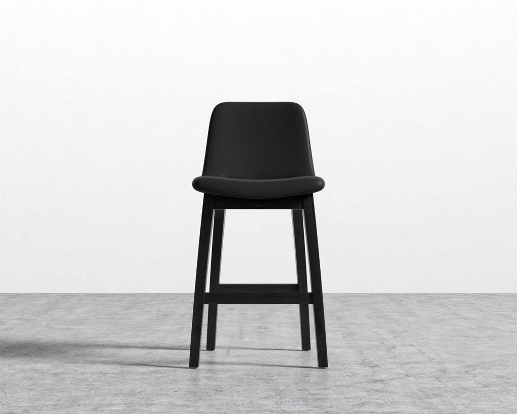 Natural Monaco Black Counter Stool P4619