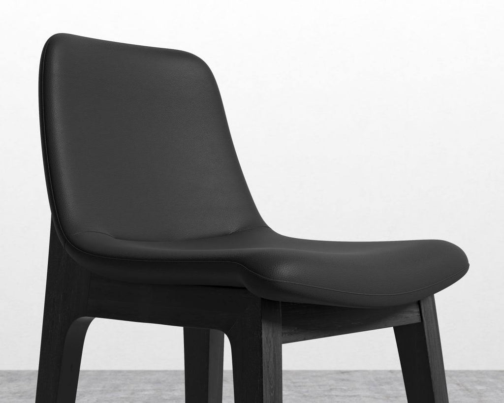 Natural Monaco Black Counter Stool P4619