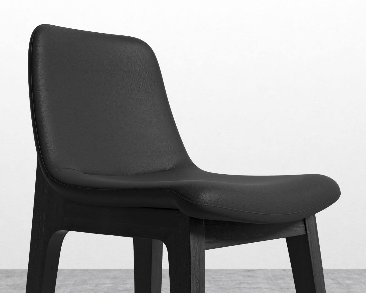 Natural Monaco Black Counter Stool P4619