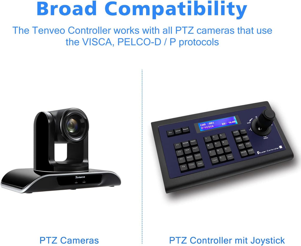 PTZ Camera Keyboard Controller Q616