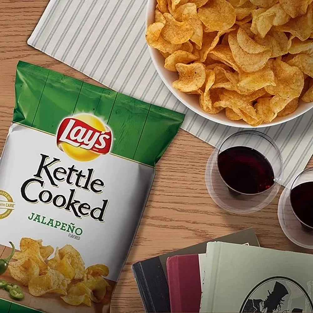 Kettle Cooked Potato Chips Variety Pack, 1 oz Bags, 40 Count P647086