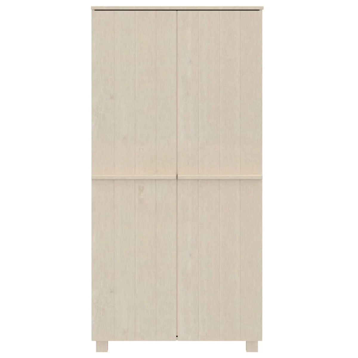 Honey Brown Solid Wood Pine Wardrobe K151127