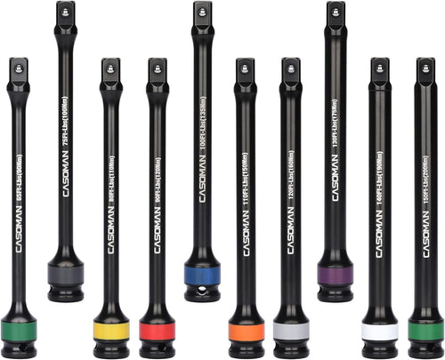 10 Piece 1/2" Drive Torque Extension Bar Set G594622
