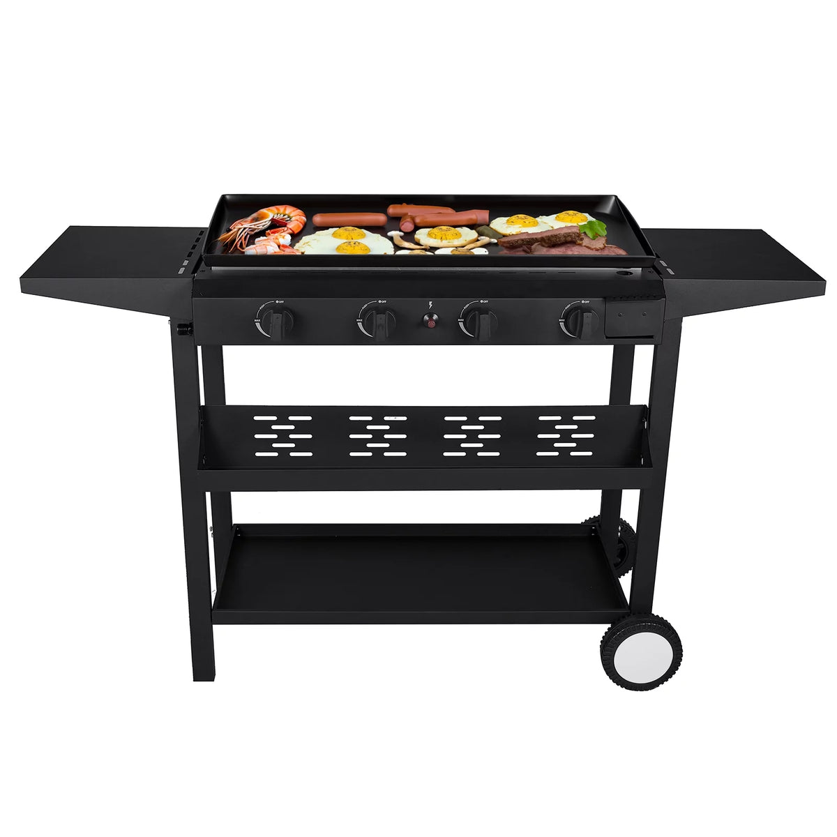 4-Burner Propane Gas BBQ Grill C409012