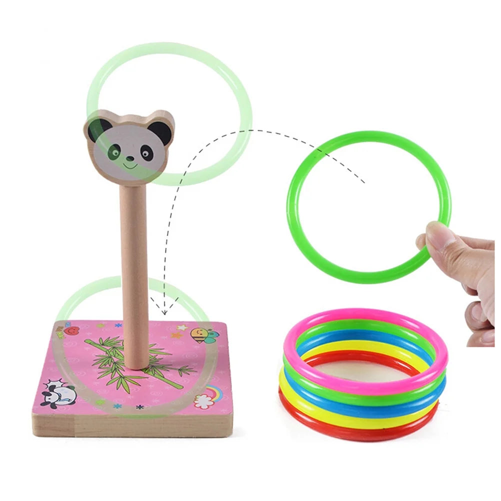 Ring Toss Toy Game Wooden Toys A37023