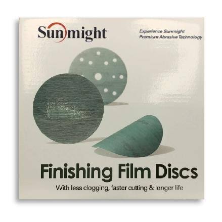 6 1500g PSA Film Discs No Hole - 100/Box Z370168