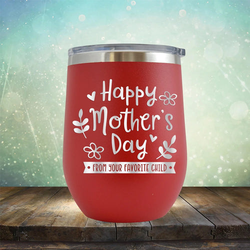 12 oz Engraved Red Wine Cup V640