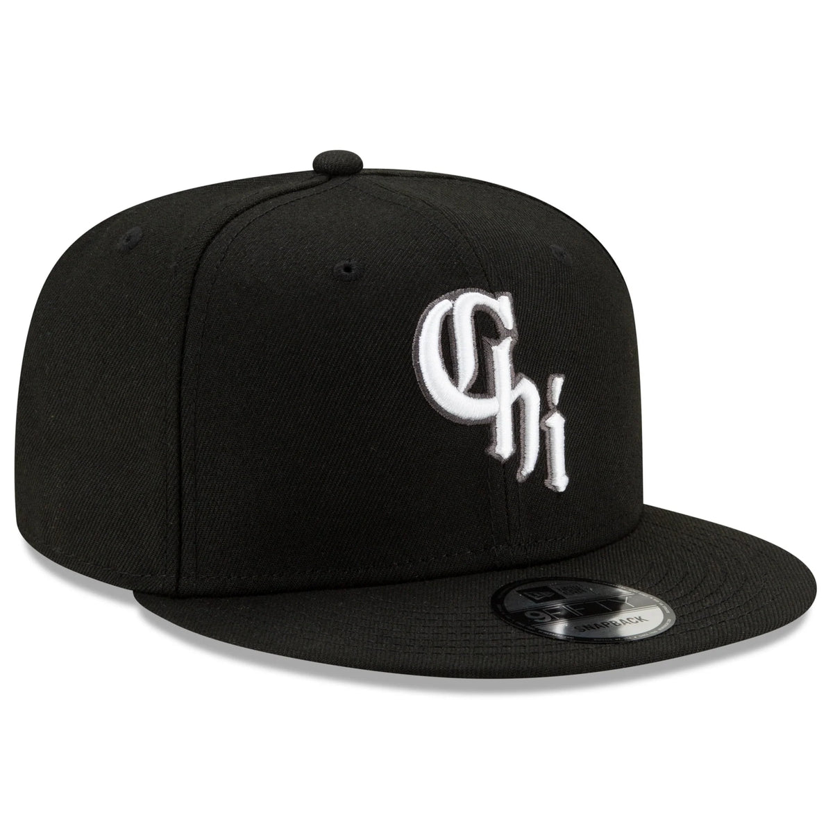 Black Snapback Adjustable Hat U963