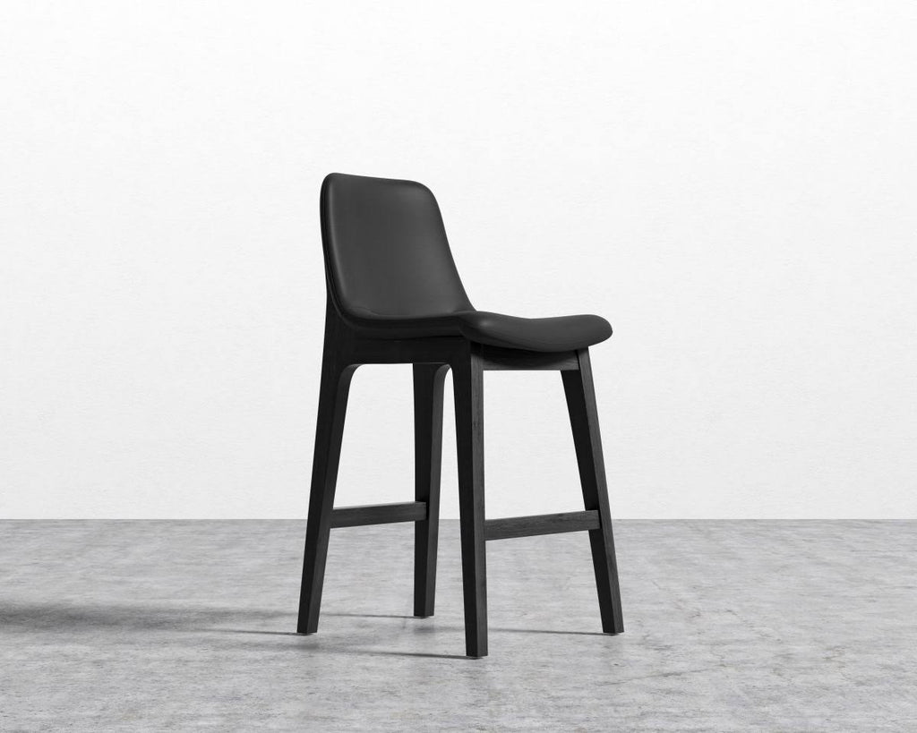 Natural Monaco Black Counter Stool P4619