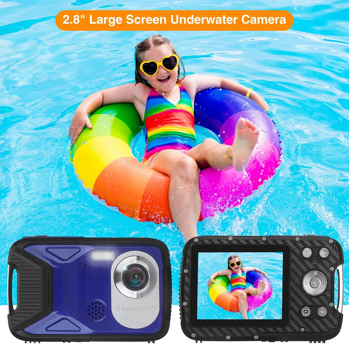 Waterproof 1080P 21MP Digital Camera E2466