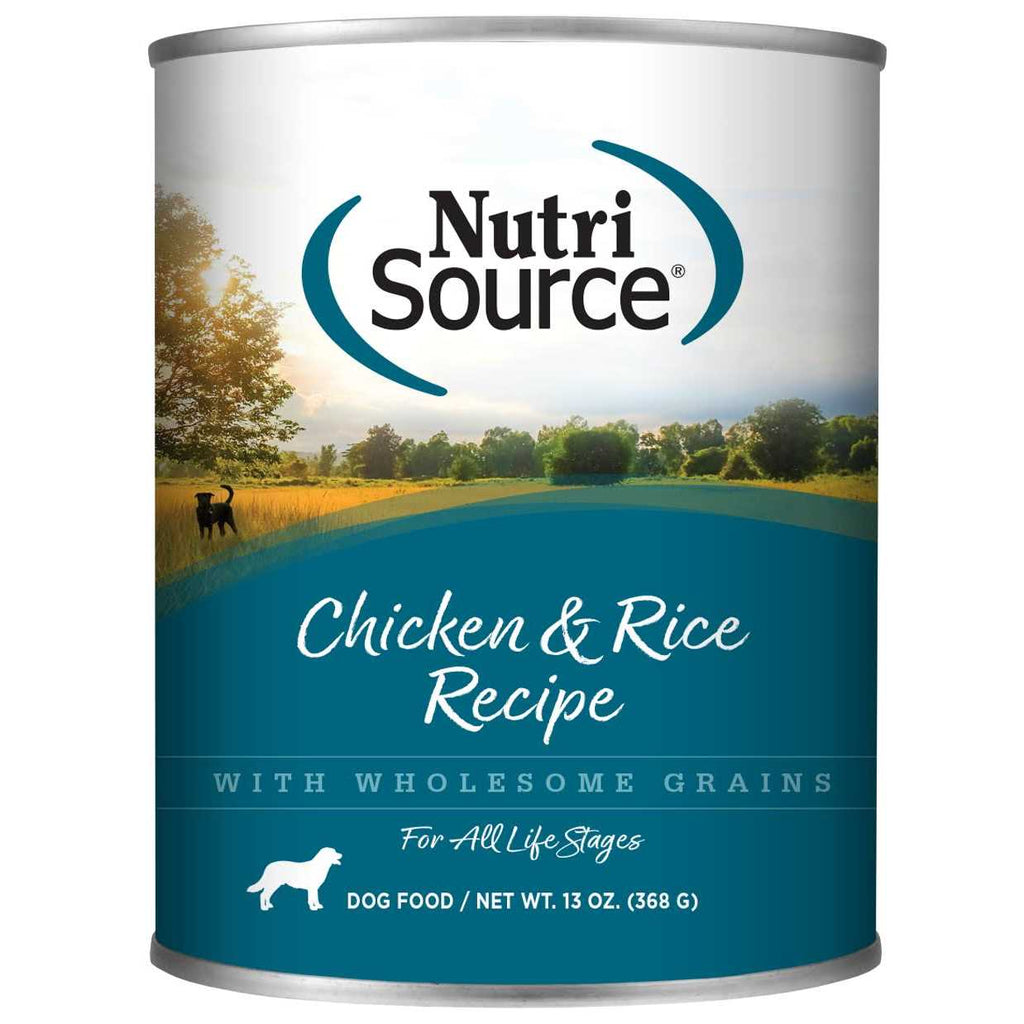 Adult Chicken & Rice Canned Dog Food A294701