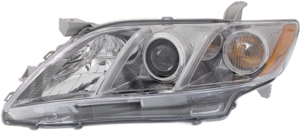 Passenger Side Halogen Headlight for Toyota Camry 2007 2008 2009 SE Model R86059