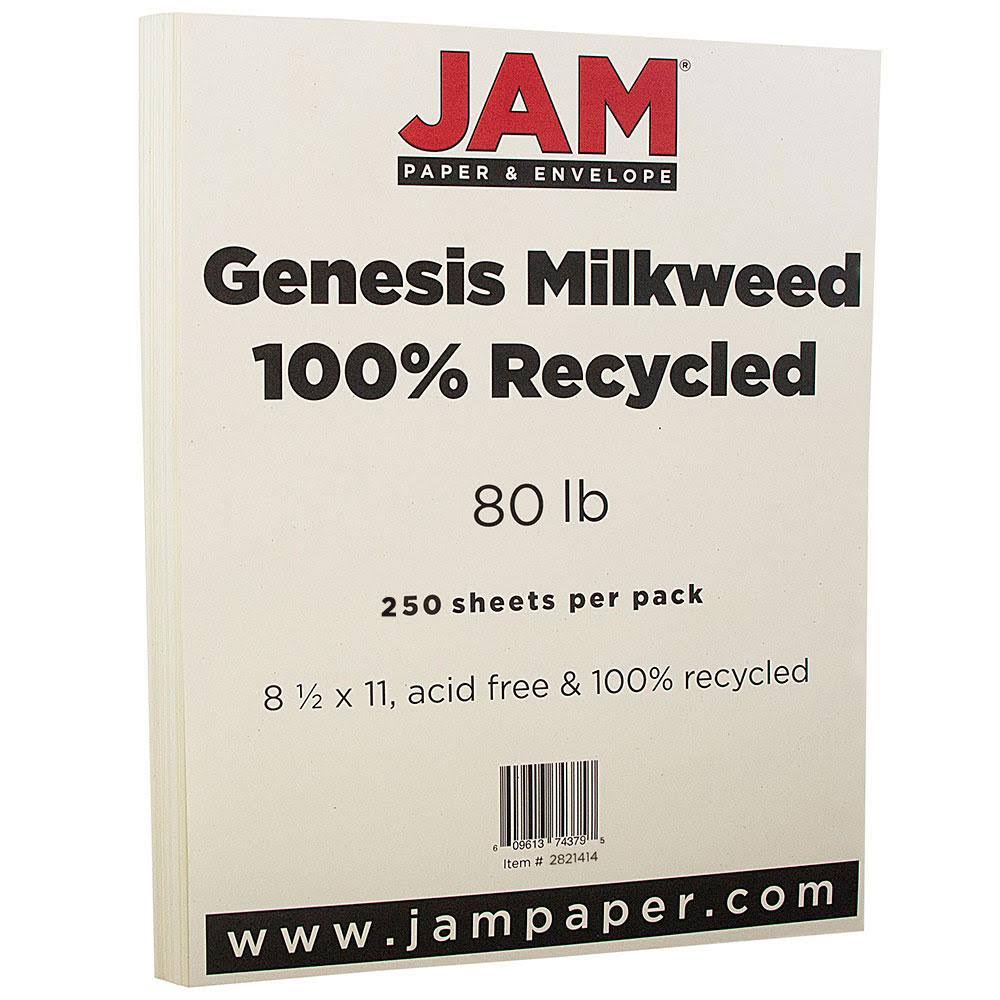 Recycled Cardstock 8.5 x 11 80lb 250/Pack G149