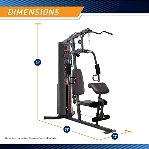 150lb Weight Stack Steel Home Gym F56389