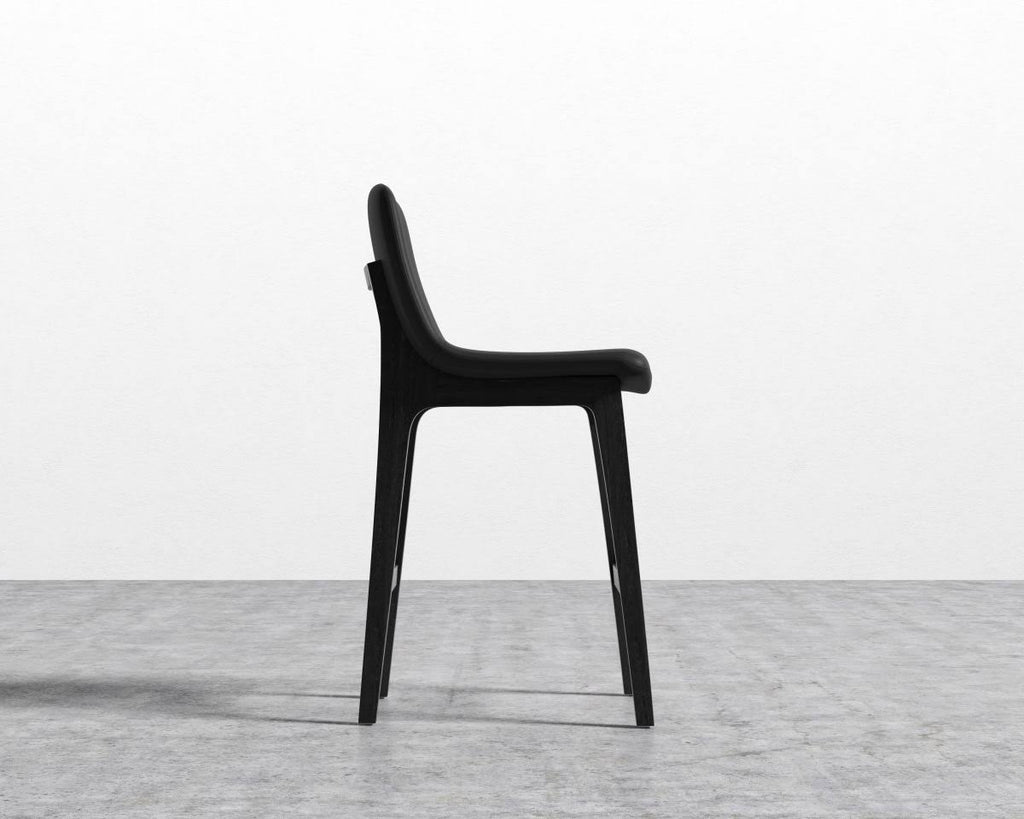 Natural Monaco Black Counter Stool P4619
