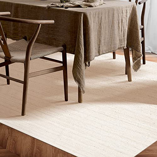 Bohemian Braided Jute Cotton Area Rug 2'x3' B6910