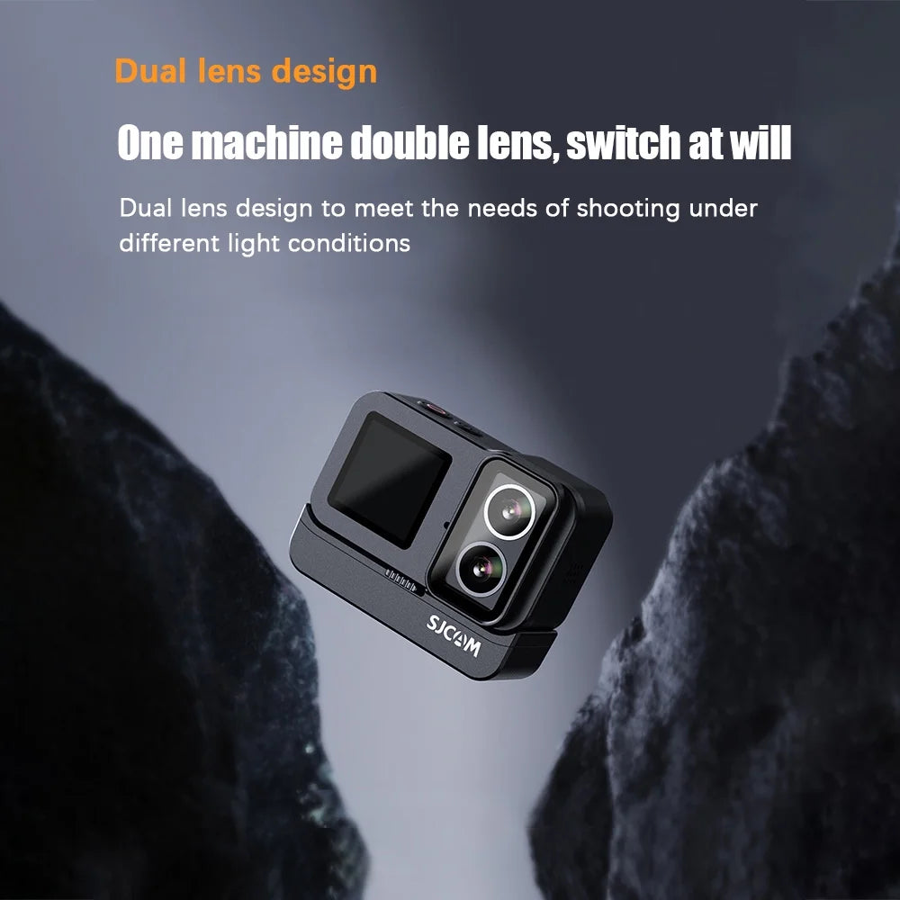 20MP Waterproof Dual Screen Camera with 135° Wide Angle L9012