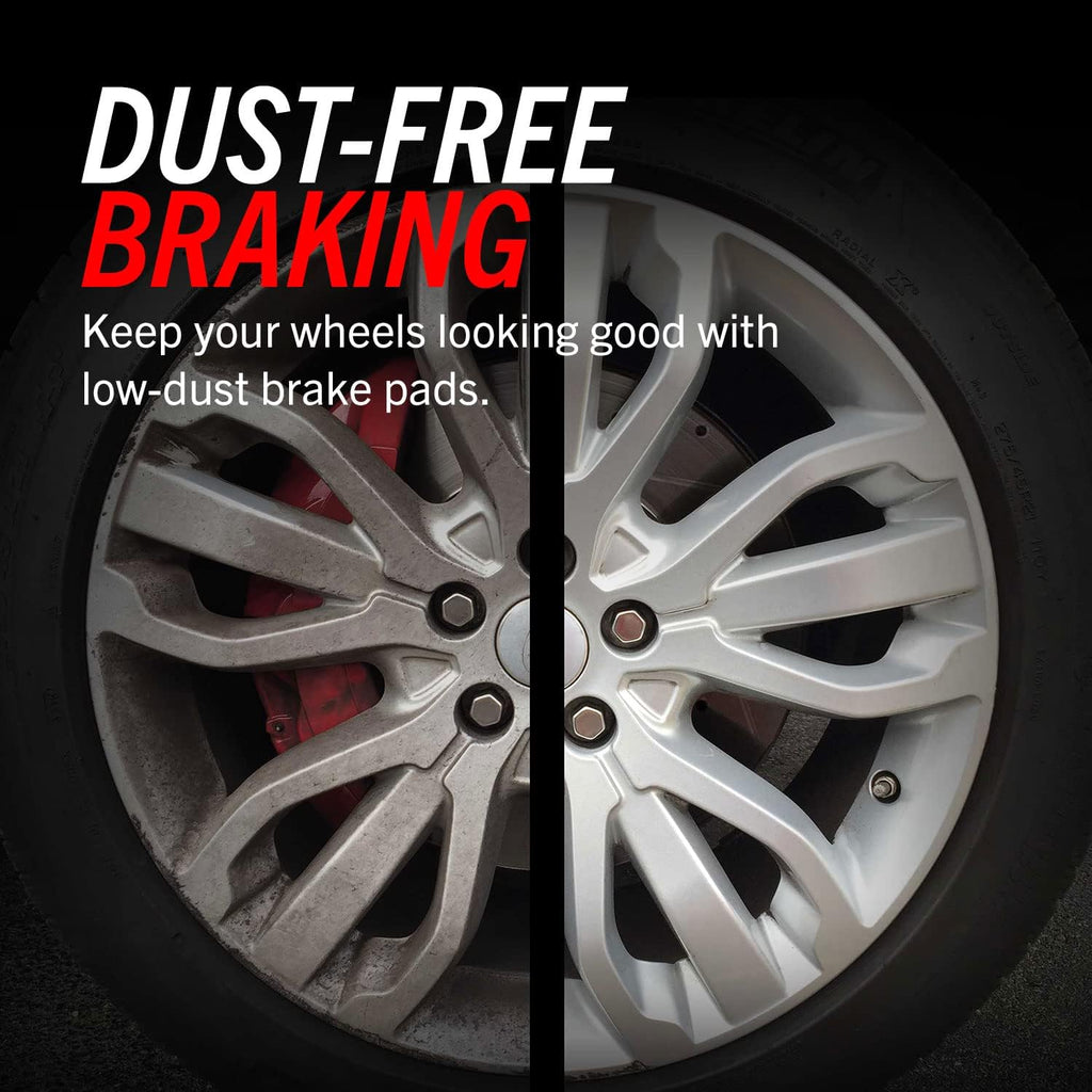 Front and Rear Carbon Fiber Ceramic Brake Kit with Drilled Slotted Brake Drums M35900
