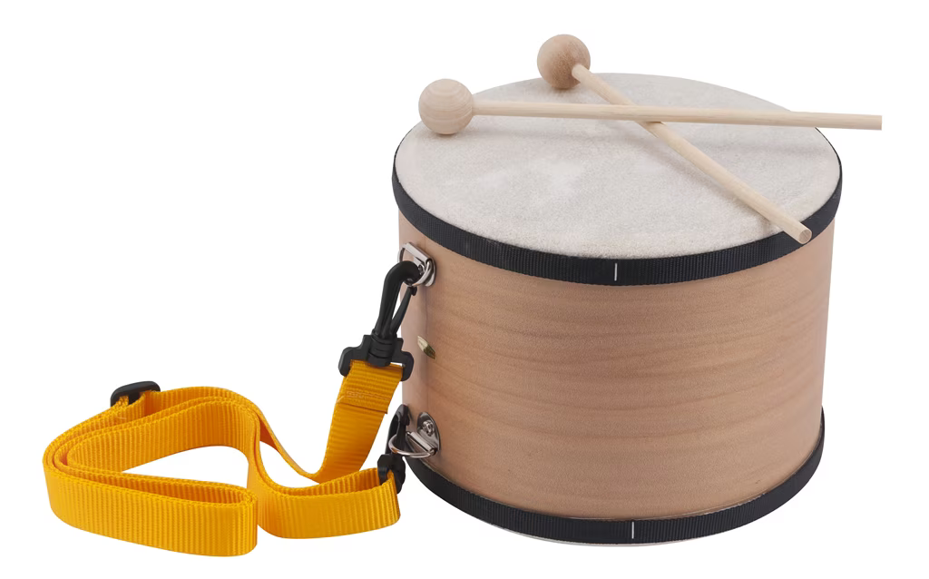 8" Pre-Tuned Single Bongo with Calfskin Heads, Natural Finish C942