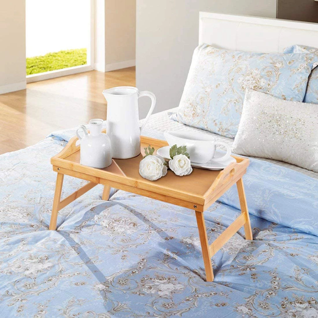 Bamboo Bed Tray with Folding Legs D92089