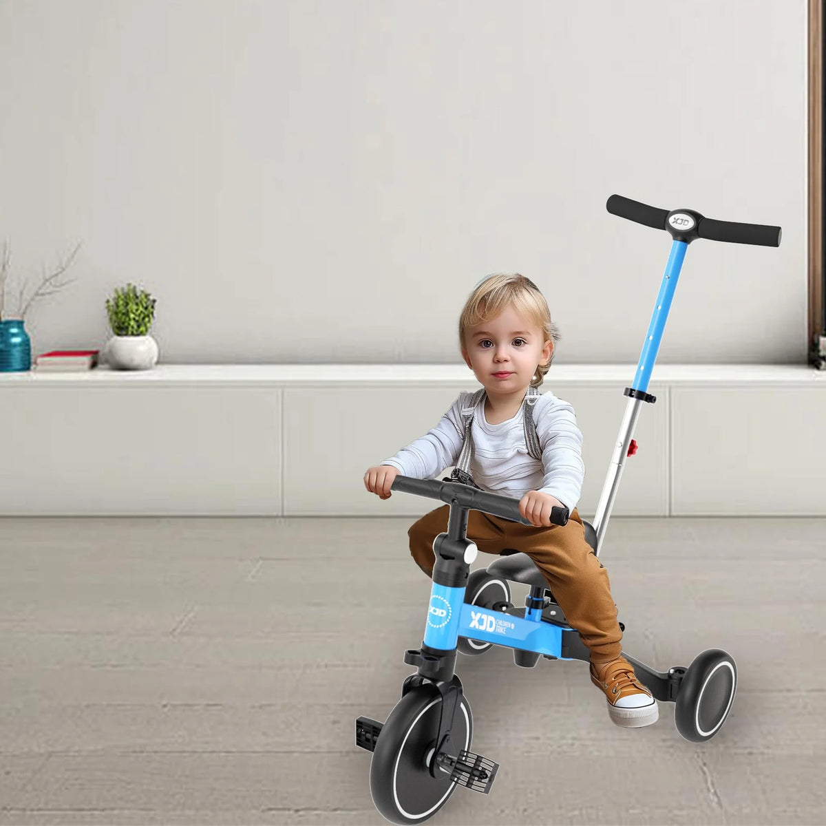 7 in 1 Toddler Tricycle with Push Handle L707