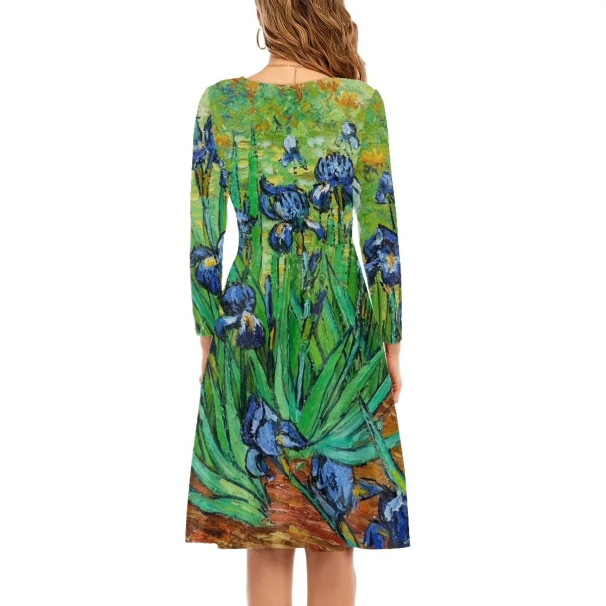 Women Casual Elegant Swing Dress T443400