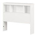 Twin Pure White Bookcase Headboard X242345