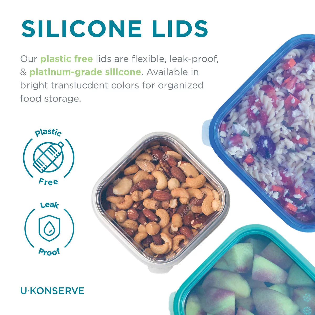 50 oz Stainless Steel Food Storage Bento Box Container with Silicone Lid E325077