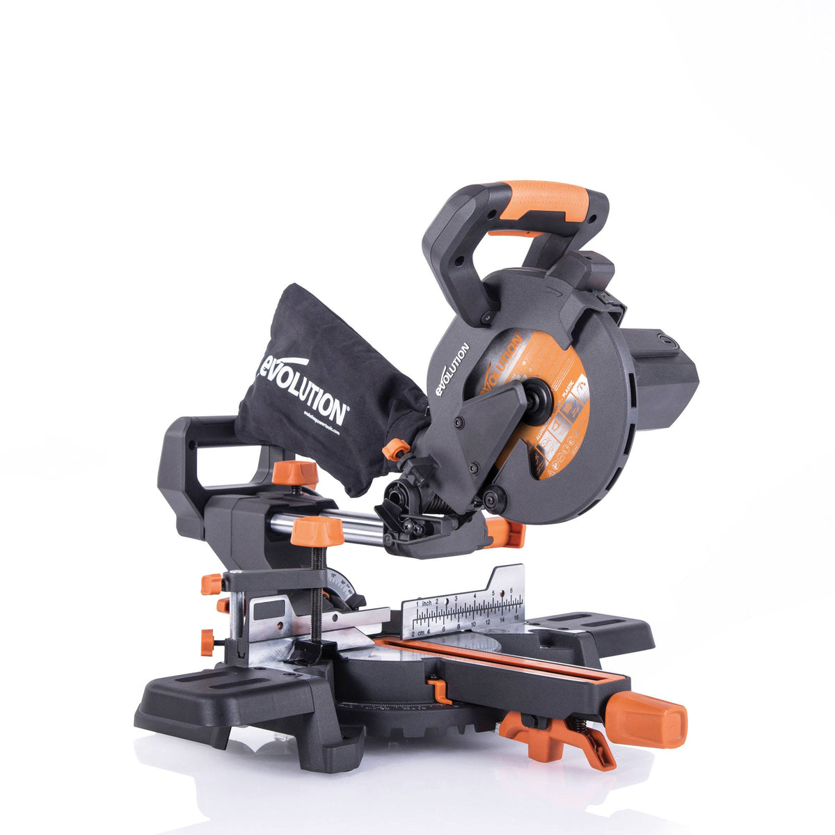Single Bevel Sliding Miter Saw with 7-1/4 in. Multi-Material Cutting Blade U223664