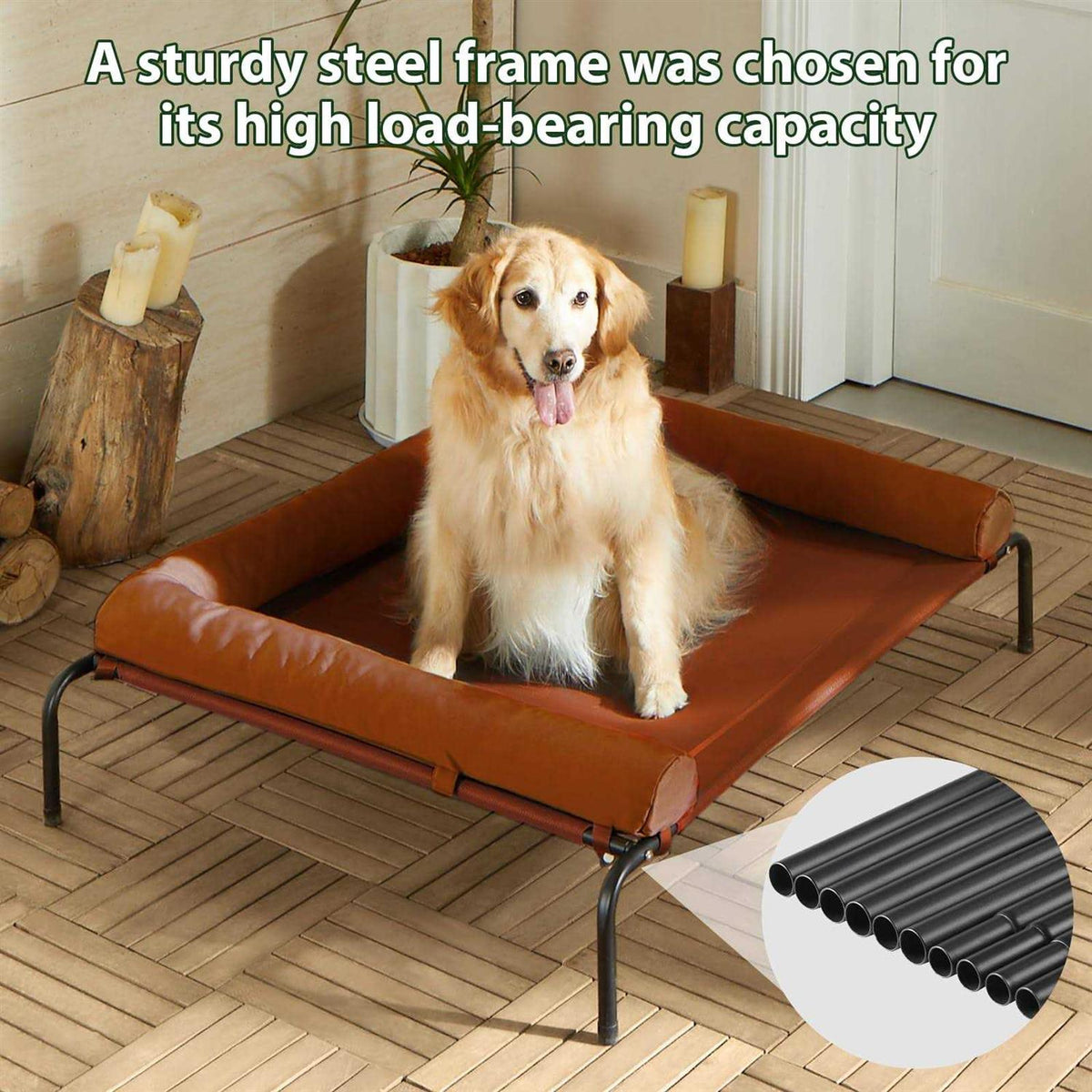 Large Elevated Cooling Dog Bed T46206