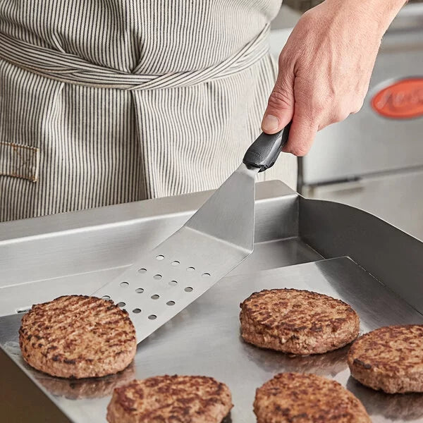 Perforated Turner with Black Handle P279