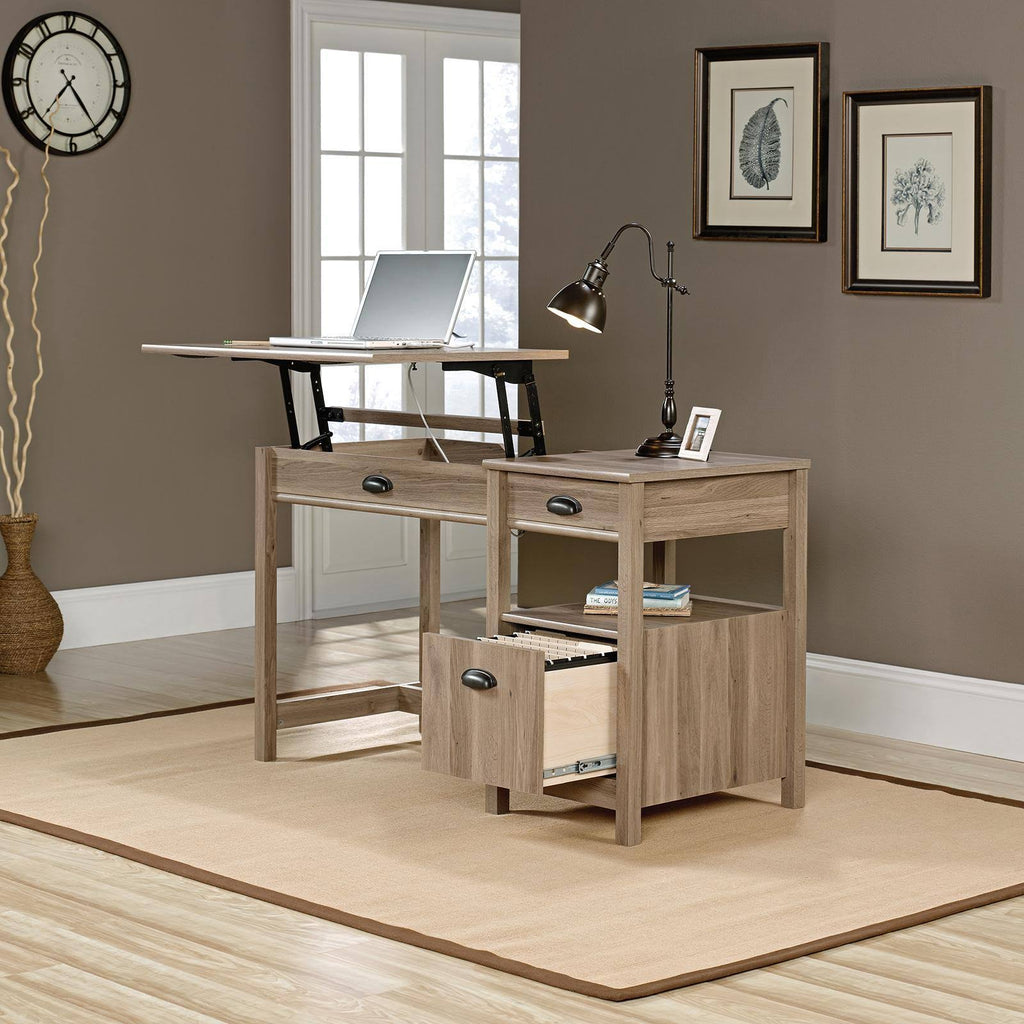 Salt Oak Computer Desk V568920