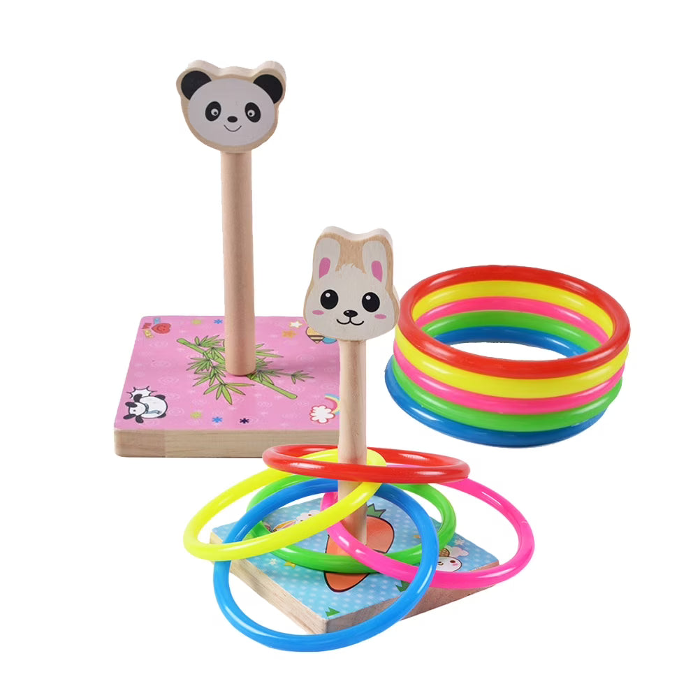 Ring Toss Toy Game Wooden Toys A37023