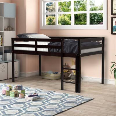 Espresso Twin Loft Bed E131034