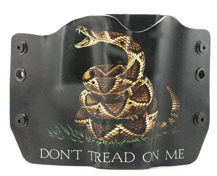 Black OWB Kydex Gun Holster for Taurus Judge Poly, Right Handed P4707