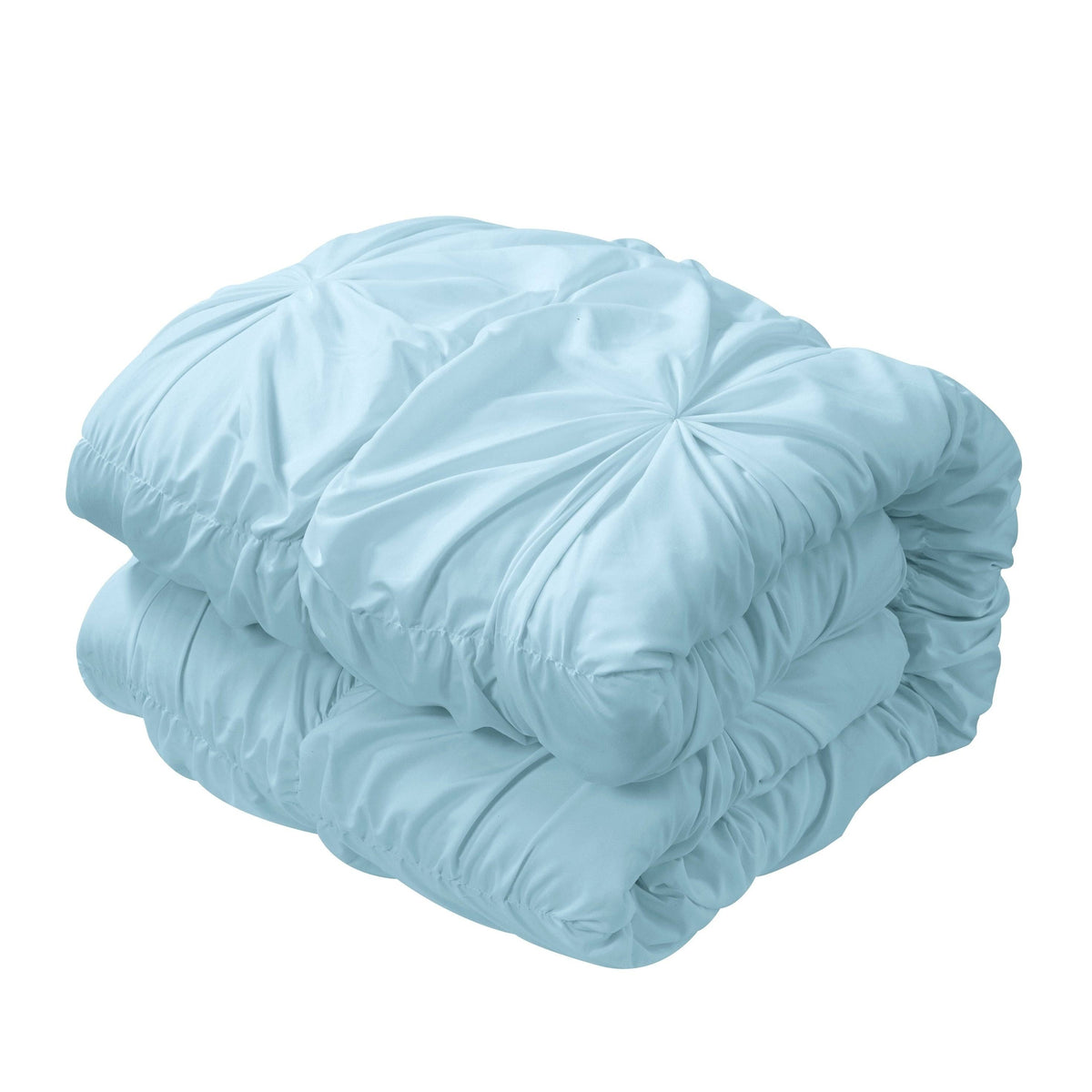 Light Blue King Duvet Cover Set Q747078