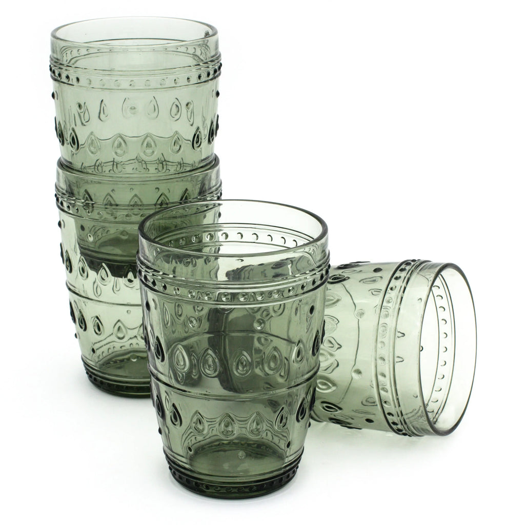 14-ounce Highball Glasses Set of 4 Clear U372