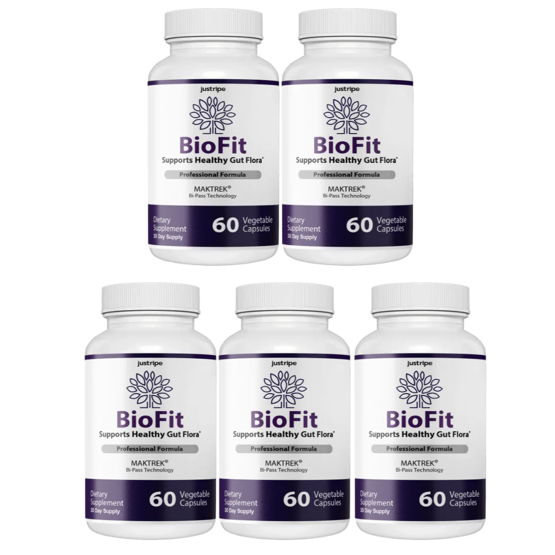 Probiotic Gut Supplement 5 Bottles W37255