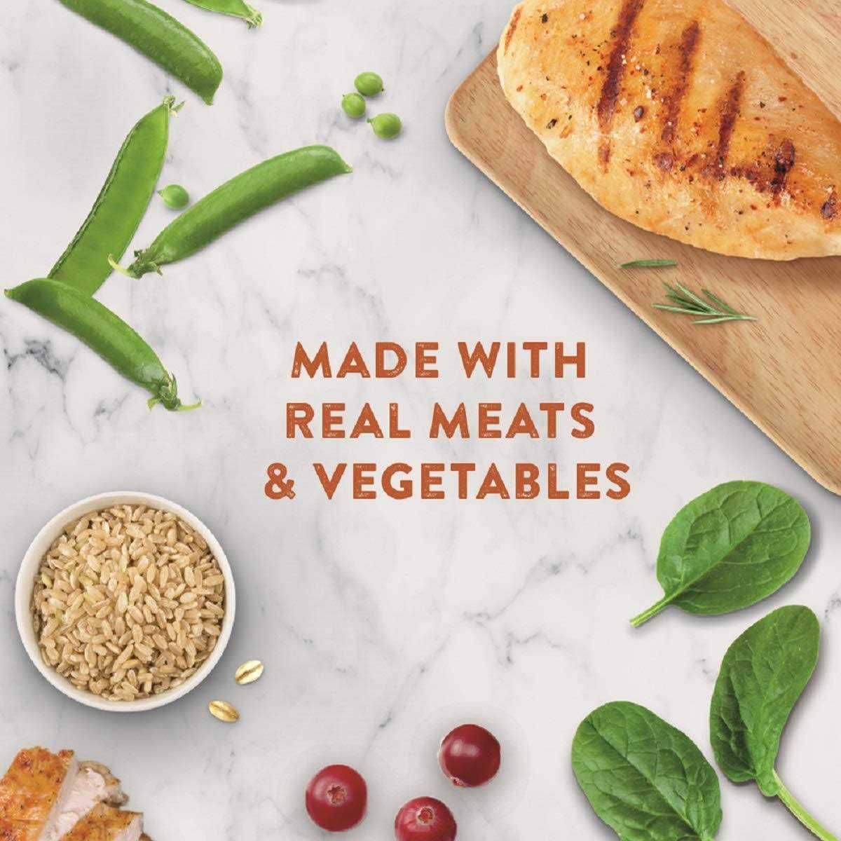 Chicken Turkey & Brown Rice Recipe Dry Dog Food D29273
