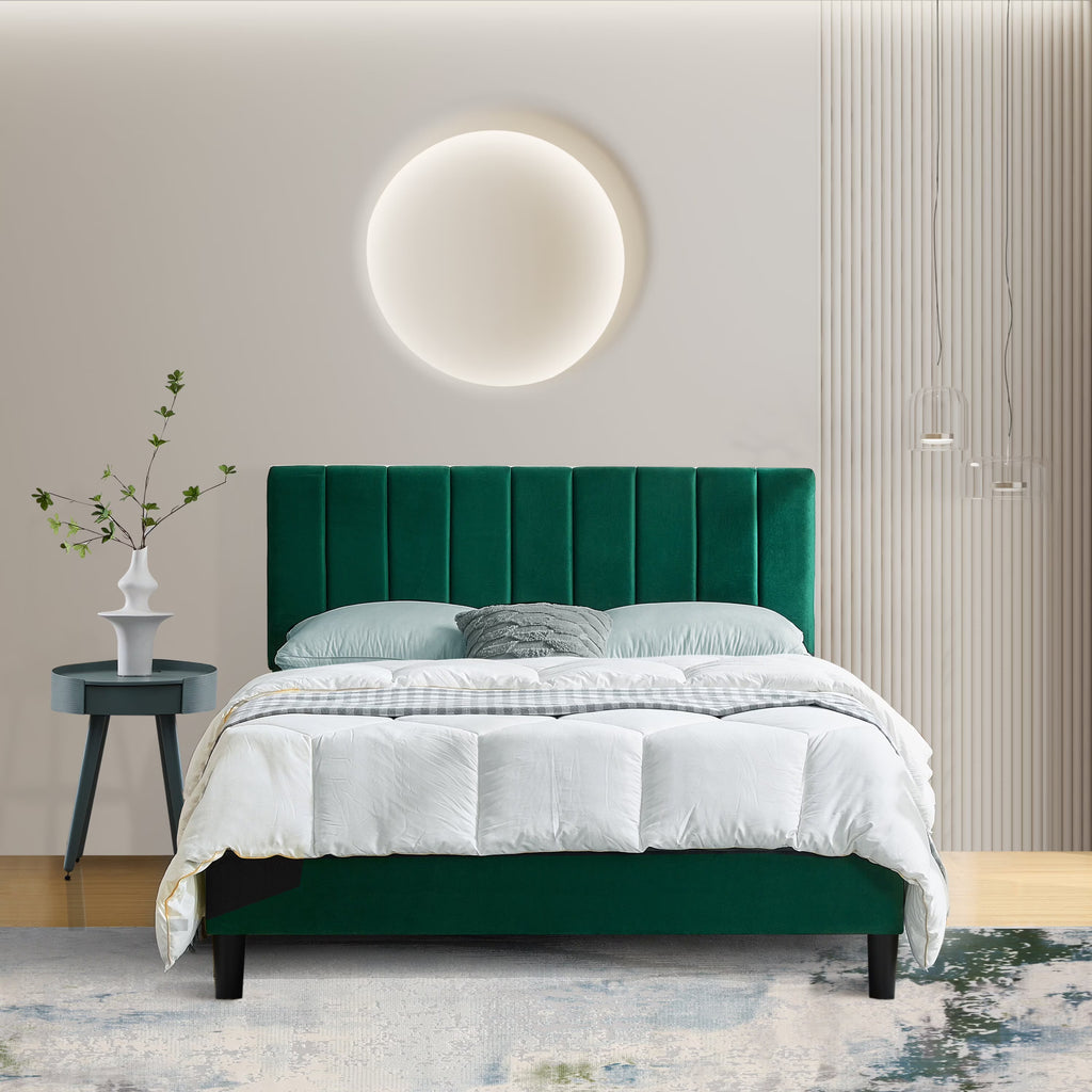 Green Platform Bed Frame D45662